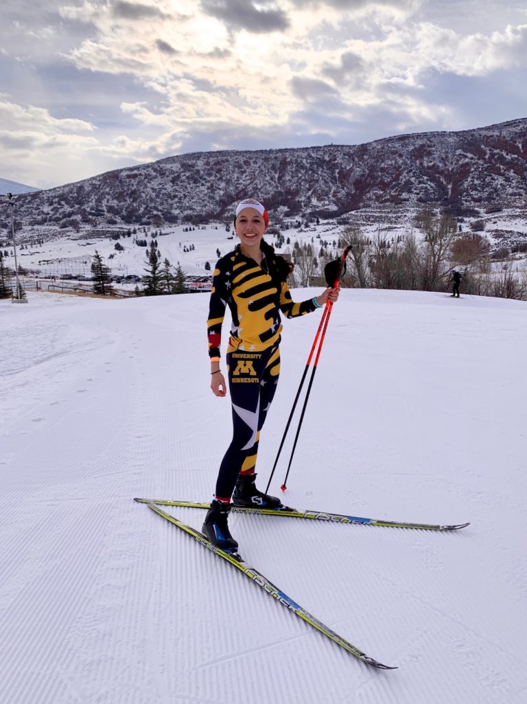 Regina Martinez cross-country skiing