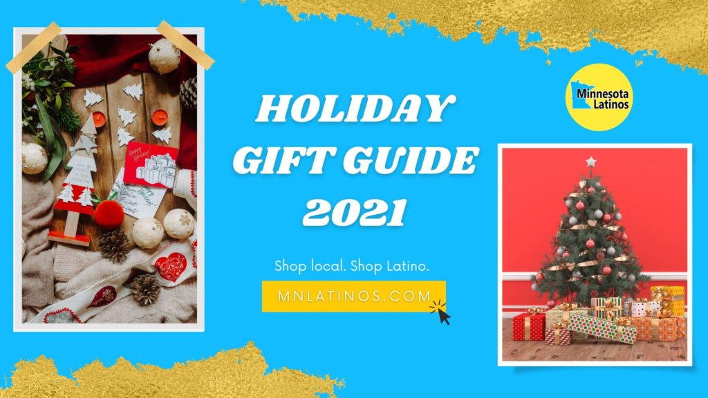 MN Latinos holiday gift guide 2021 blog banner branded