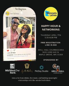 MN Latinos Happy Hour and Networking Event 240x300